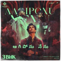 Aagiponu Nenu song from 3BHK